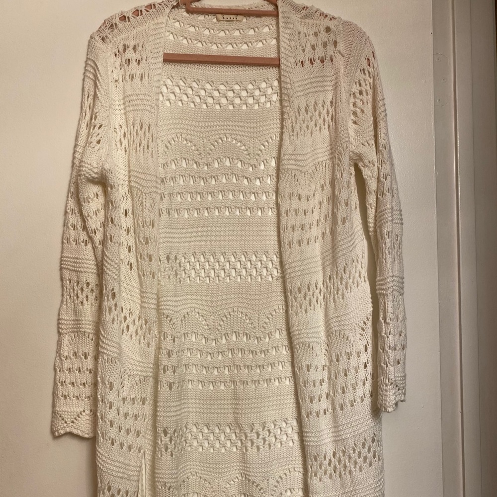 White Cardigan